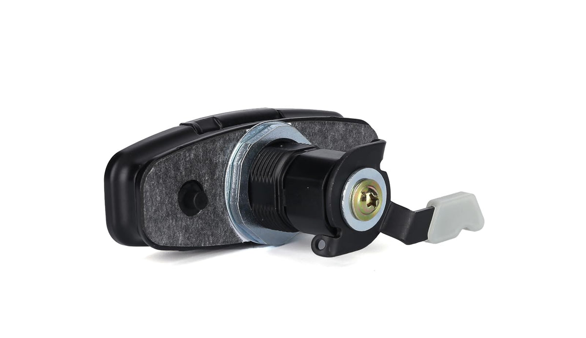 HIRABBIT handle installed on Leer cap front view for visual fit confirmation