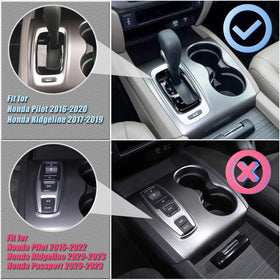 HIRUFAIT installed on a Honda console demonstrating improved appearance
