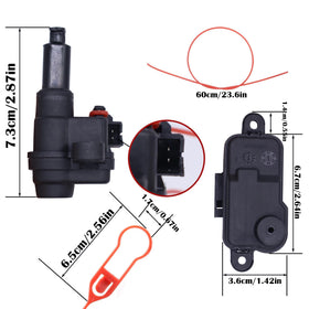 HiSport actuator electrical connector close-up demonstrating plug compatibility
