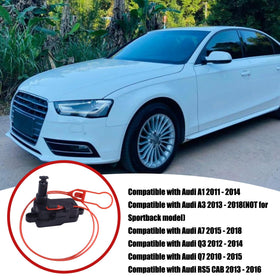 HiSport actuator installed in vehicle fuel door area restoring access