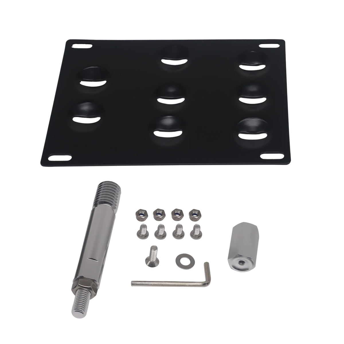 HiSport close-up of T6061 aluminum bracket highlighting durable finish and corrosion resistance