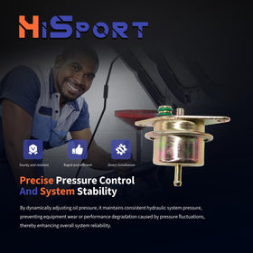 HiSport regulator installed in engine bay demonstrating direct-fit replacement benefit