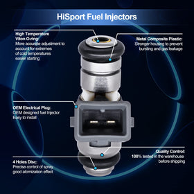HiSport IWP162 side profile showing metal and composite construction for durability