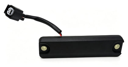 HiSport front view of release switch showing mounting and fit benefits