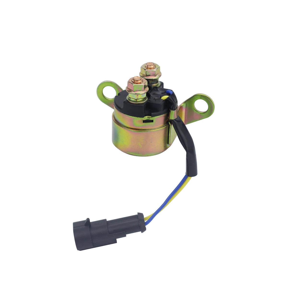 HITY MOTOR starter installed in a Polaris RZR demonstrating plug-and-play replacement