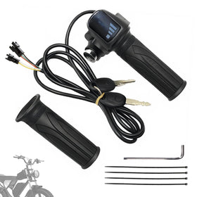 Hizoncore front throttle assembly showing compact profile and quick installation benefit