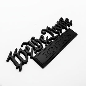 HJKK close-up of 3D embossed detail highlighting texture and craftsmanship