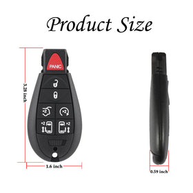 Hkxydems key fob held in hand to show size and comfortable handling