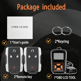 Hkxydems lifestyle photo in garage showing homeowner programming keys without a dealer visit