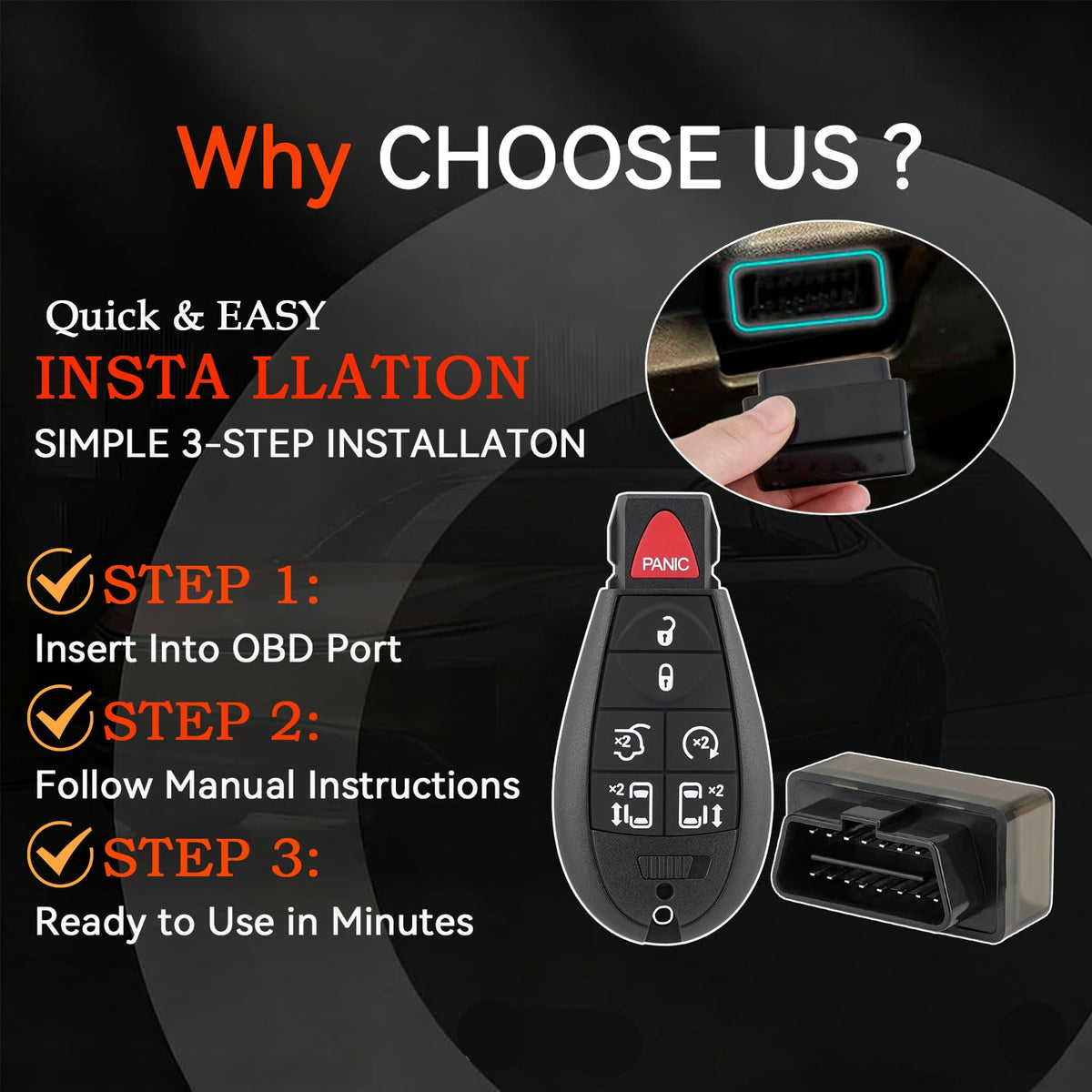 Hkxydems close-up of remote buttons for clear tactile operation and reliability