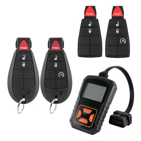 Hkxydems front view of key fob showing buttons and ergonomic design benefit