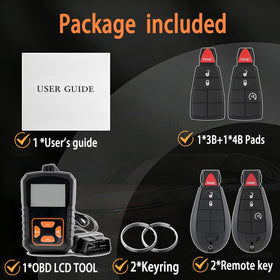Hkxydems remote attached to keyring demonstrating ready-to-use portability
