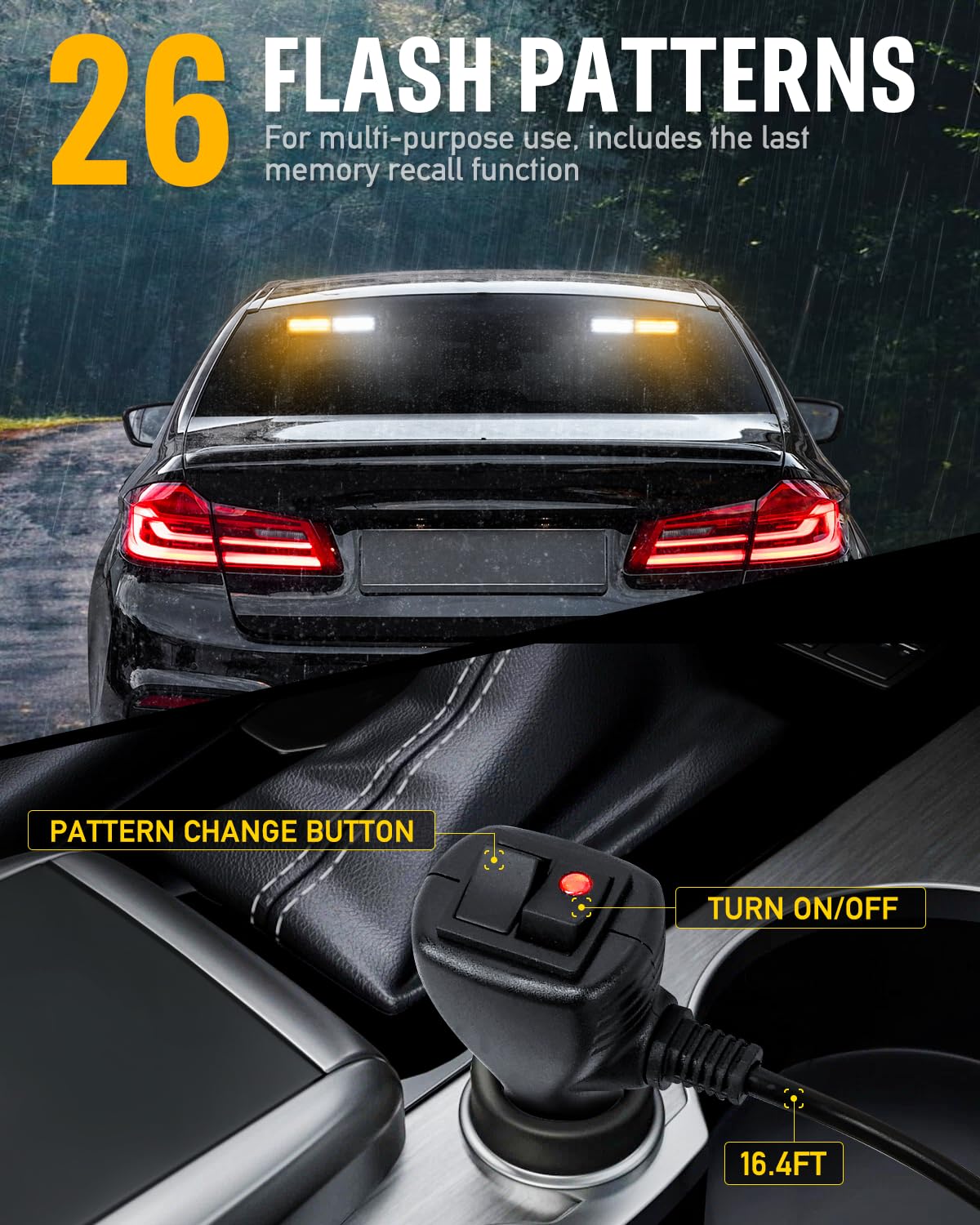 HLauto installed on interior windshield demonstrating quick suction-mount benefit