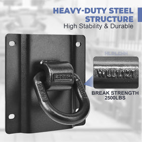 Hlplenn anchor with ratchet strap securing cargo showing strong restraint benefit
