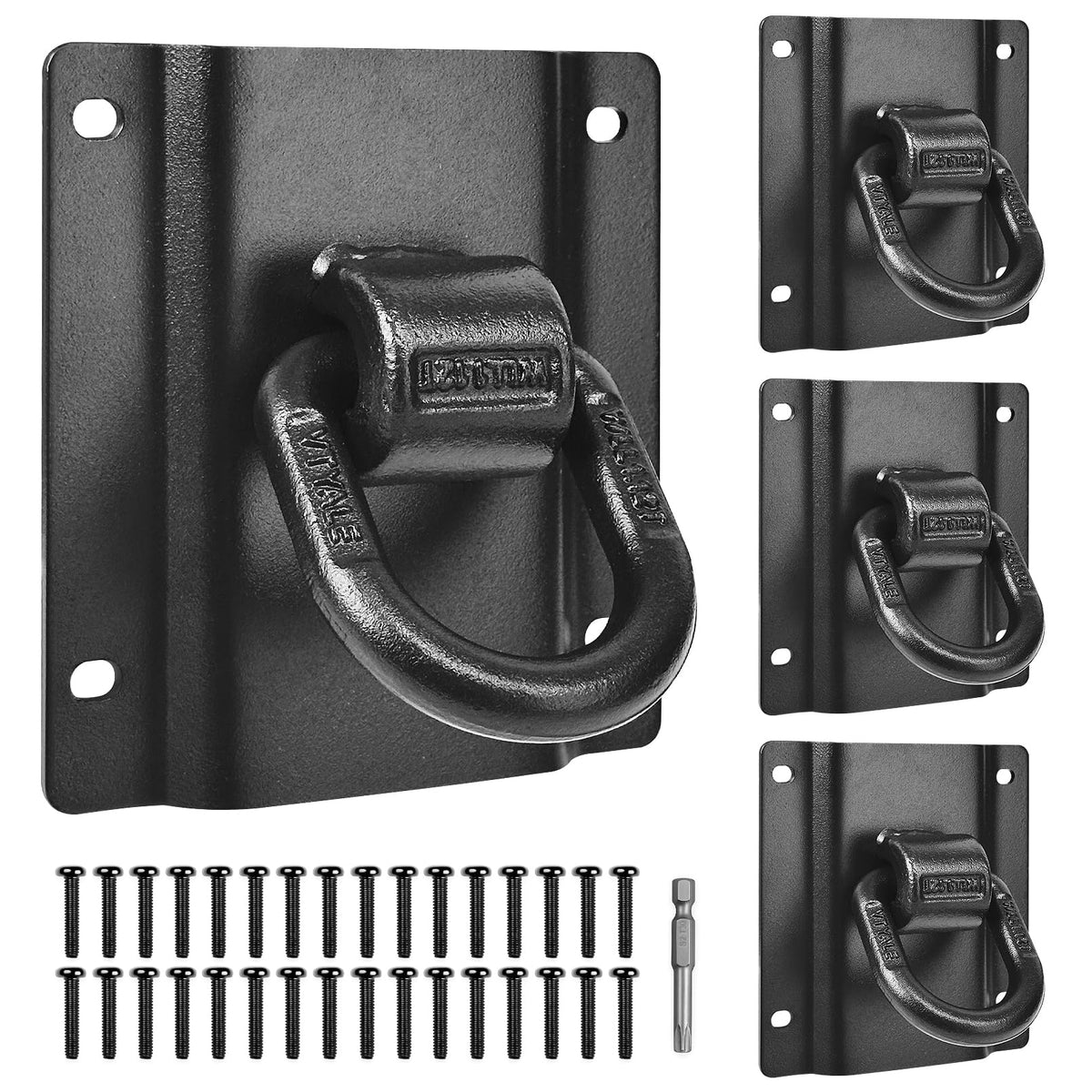 Hlplenn front view of 4-pack anchors showing complete set and fit benefit