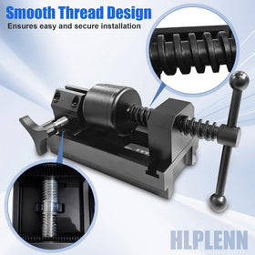 Hlplenn tool in use installing AN fitting to protect hose and prevent damage