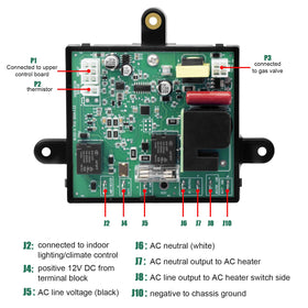 HLTIT close-up of circuit traces highlighting quality components and moisture-resistant finish