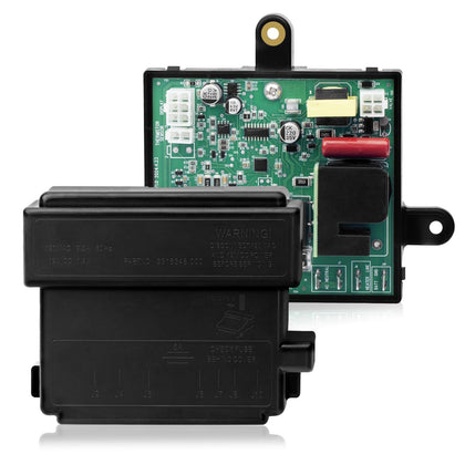 HLTIT front panel view showing replacement board and mounting points for quick identification