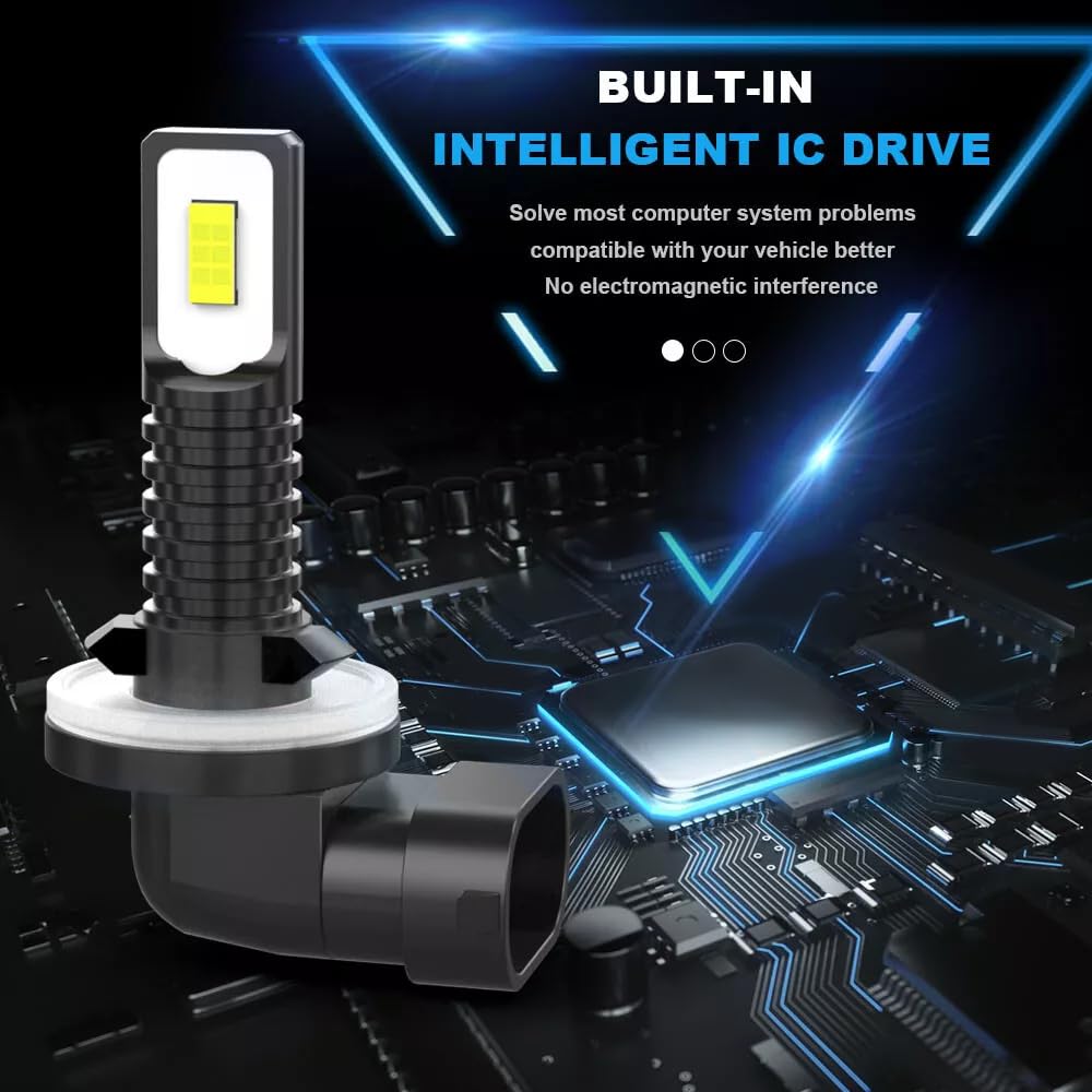 HMCYCI bulb installed in Polaris headlight demonstrating brighter visibility