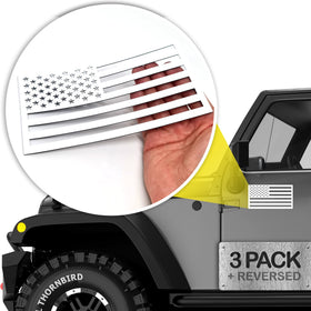HMmagnets front flag on car door showing secure attachment