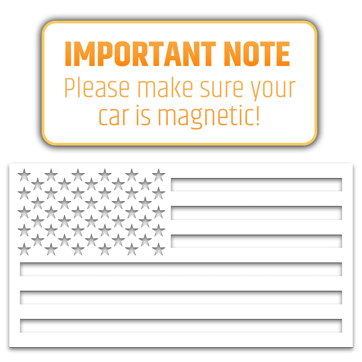 HMmagnets flag with water droplets showing weatherproof performance