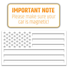 HMmagnets flag with water droplets showing weatherproof performance