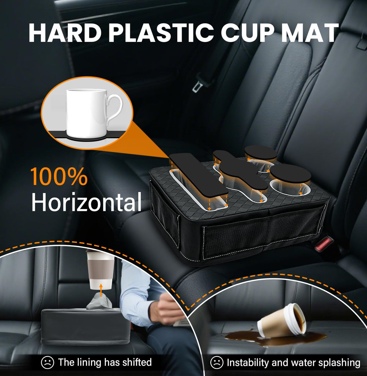 HmmtyRack close-up of high-density foam padding providing stability benefit