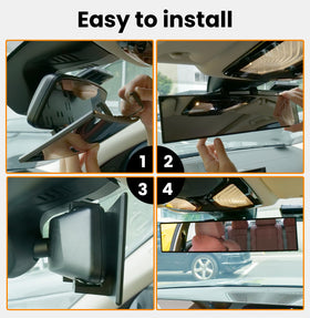 HmmtyRack held in hand to show 14-inch size and easy clip-on installation