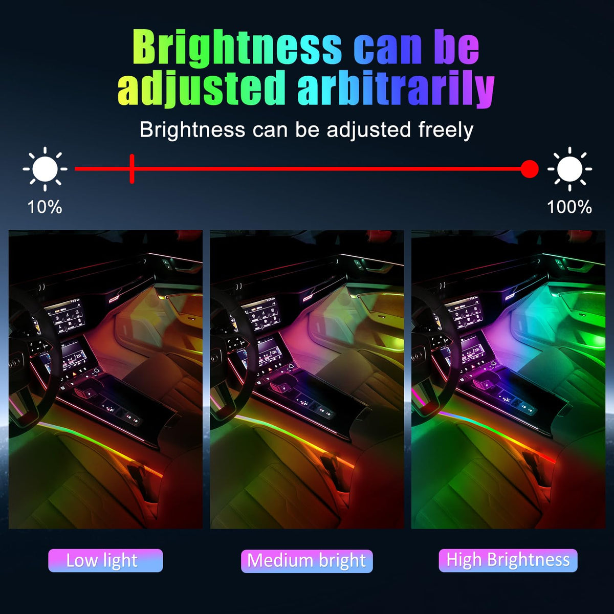 HMYC app color selection screen offering quick personalized scenes