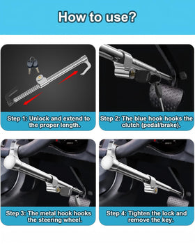 HMYMYHM extended telescopic shaft showing adjustable fit advantage
