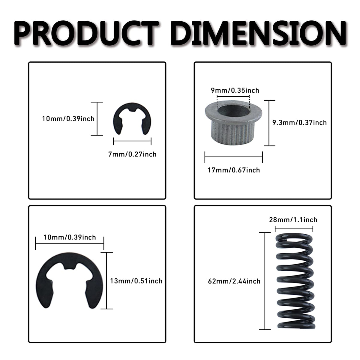 HNeekyr door springs with the spring tool demonstrating safer, easier spring installation