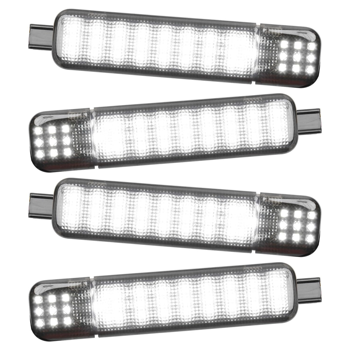 HNeekyr front door panel packaging showing four lights and benefits of easy swap