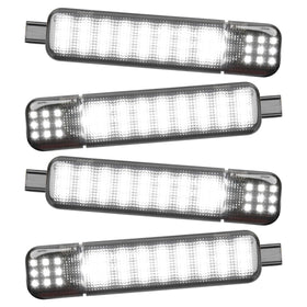 HNeekyr front door panel packaging showing four lights and benefits of easy swap
