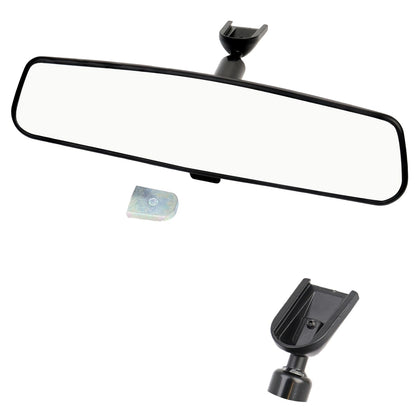 HNeekyr front-facing mirror showing full 10.6-inch surface for clearer rear view
