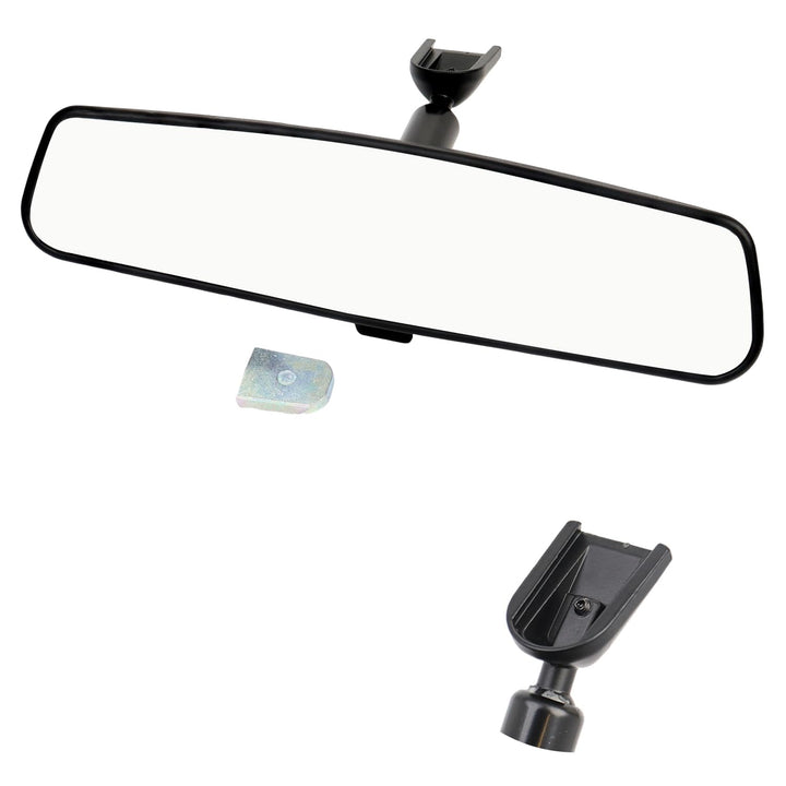 HNeekyr front-facing mirror showing full 10.6-inch surface for clearer rear view