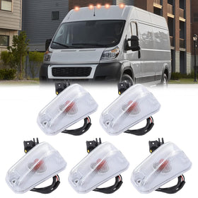 HNeekyr front packaging showing five roof marker lights, quick replacement benefit