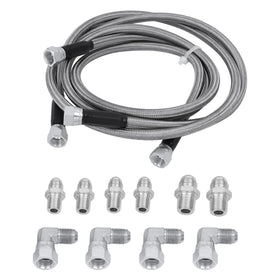 HNeekyr kit used on a truck underbody demonstrating durable routing and improved transmission cooling protection