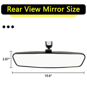 HNeekyr mounting base pictured with mirror ready for direct installation