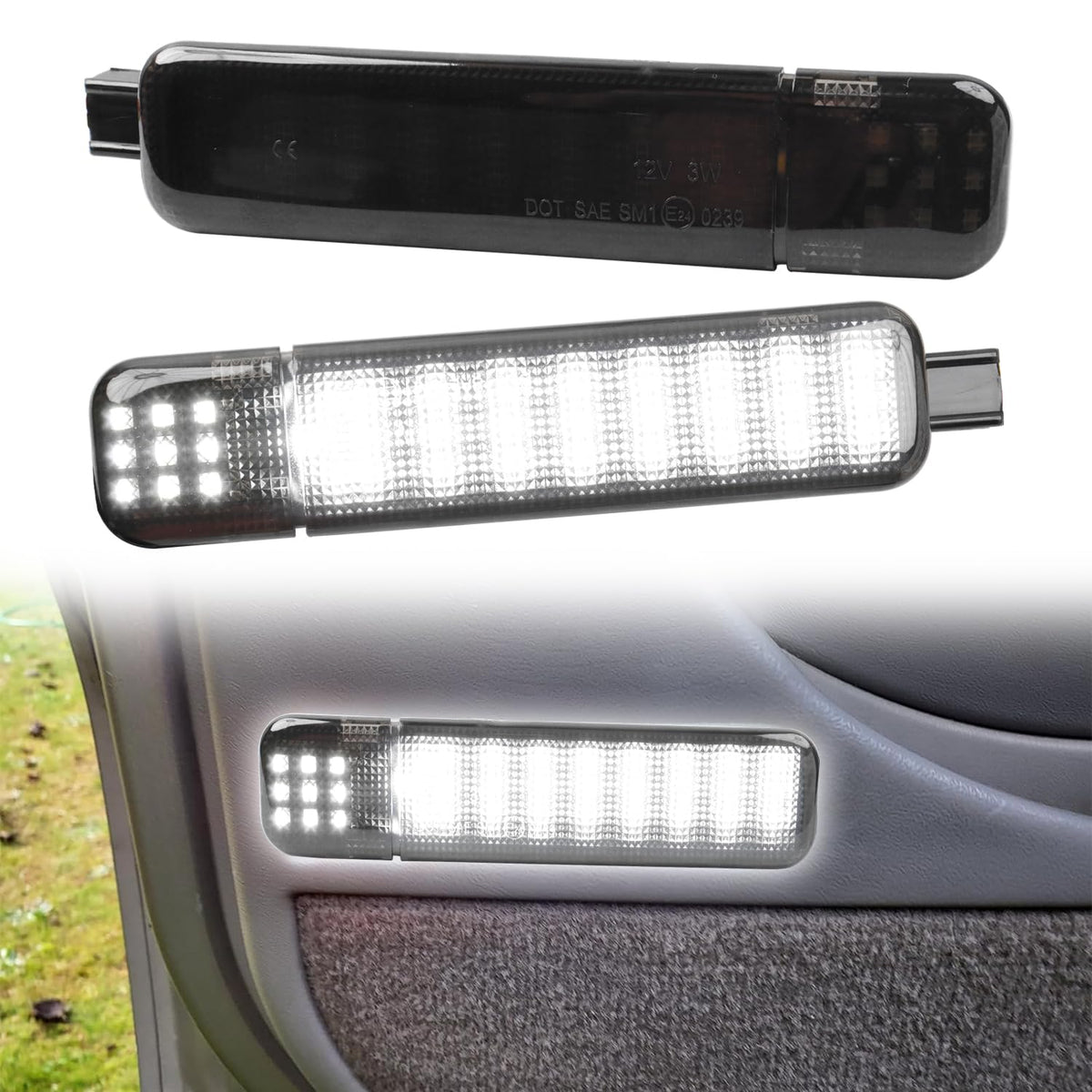 HNeekyr smoky ABS housing detail showing UV resistance and lasting finish