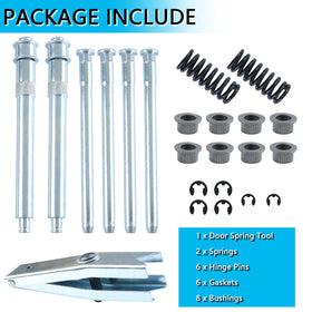 HNeekyr stainless hinge pins close-up highlighting corrosion resistance and durability