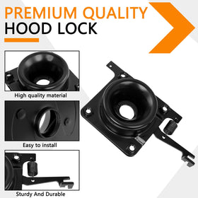 HNeekyr driver-side lower hood latch detail showing robust construction and secure hold
