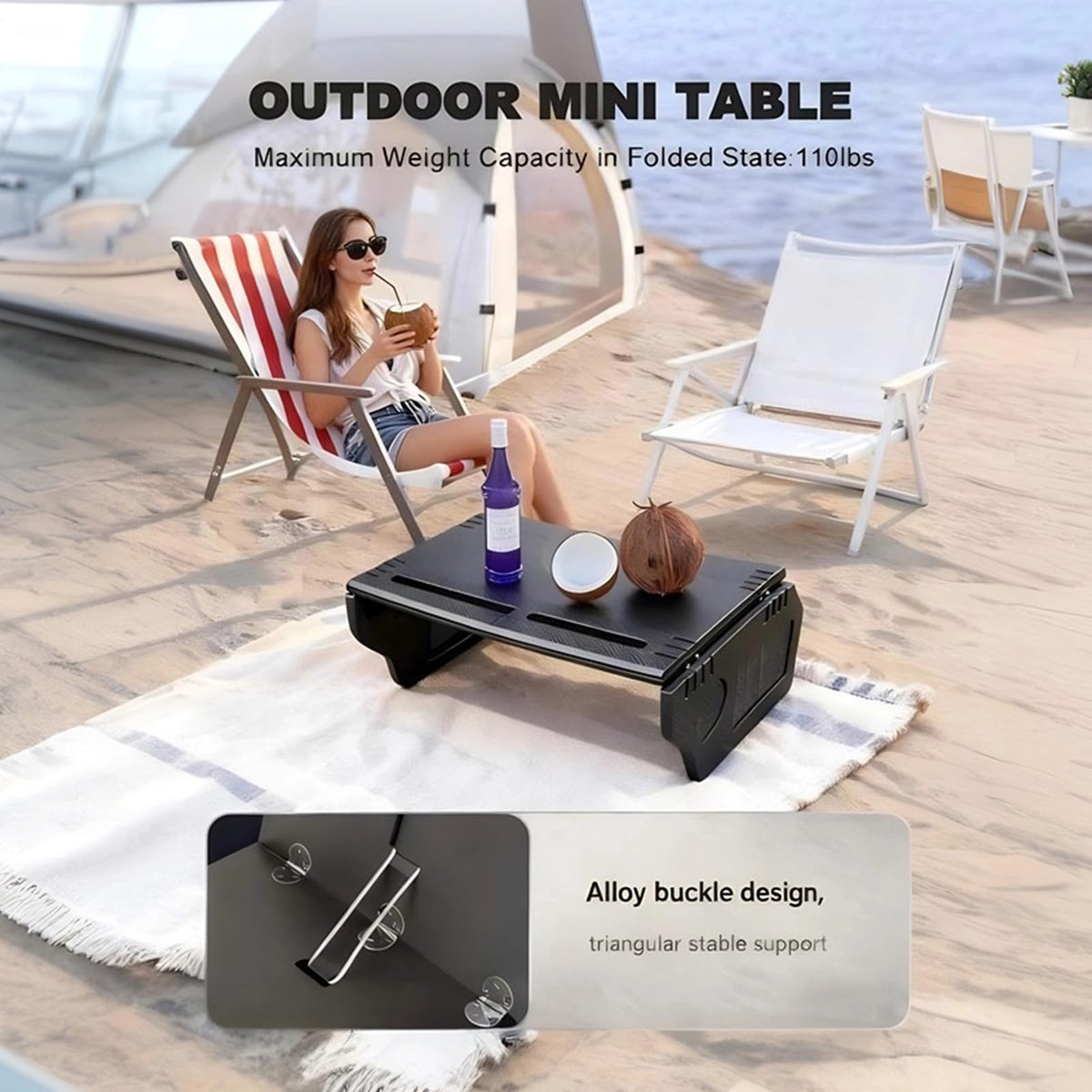 HOACHAN car desk in use with laptop, boosting mobile productivity