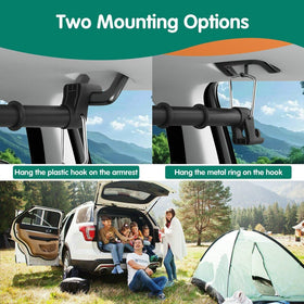 Hoapavi fitted across a compact car interior demonstrating adjustable fit