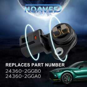 HOAVEED sensor in hand for scale, confirms correct long-type fitment
