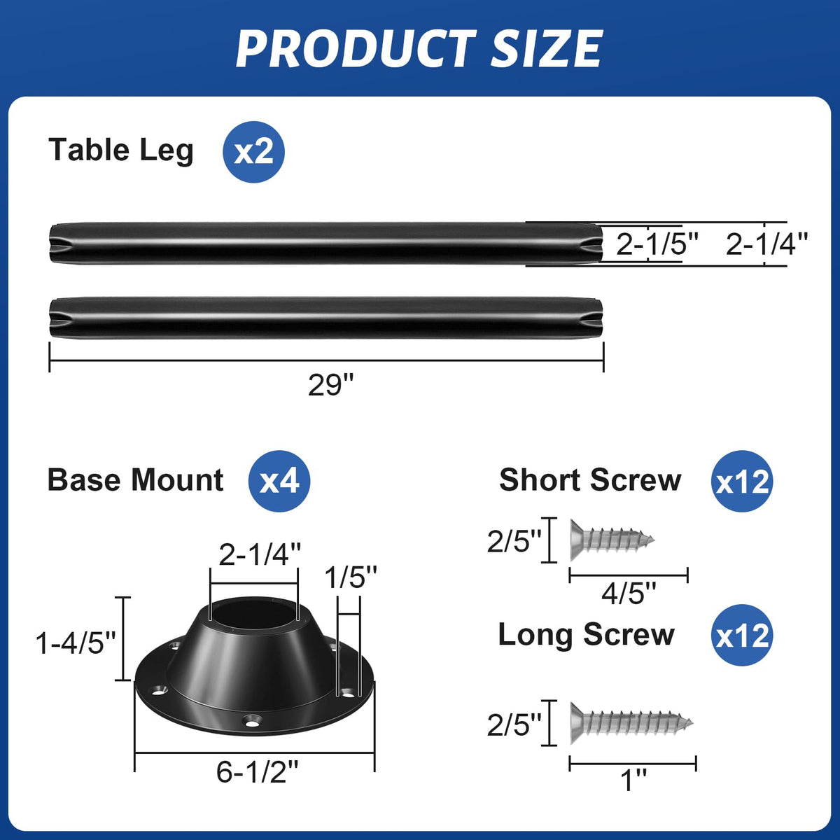 Hobuska closeup of leg tubing showing sturdy aluminum construction and strength benefit