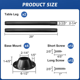 Hobuska closeup of leg tubing showing sturdy aluminum construction and strength benefit
