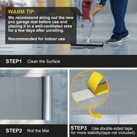 Hobuska mat in workshop setting enhancing floor cleanliness and safety