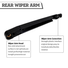 HODEE rear wiper installed on Chevrolet Equinox improving visibility