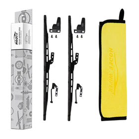 HODEE rear wiper blade front packaging showing product and label benefit