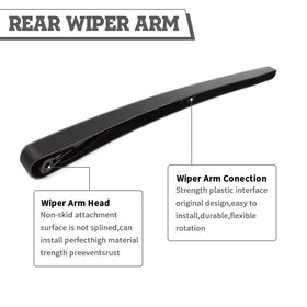 HODEE rear wiper cap and nut detail protecting fastener and restoring factory appearance